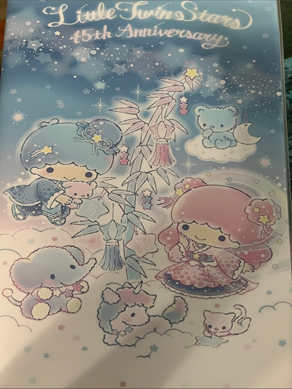 Sanrio Little Twin Stars 45th Anniversary super soft B5 notebook